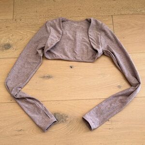 Monday Swimwear Mauve Brown Bolero Shrug